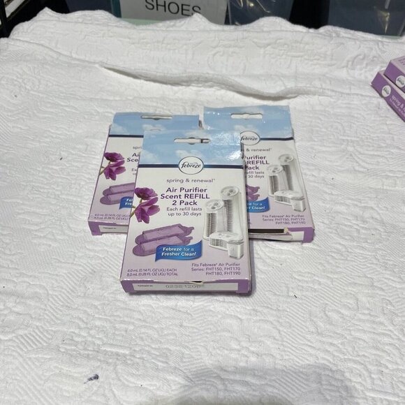 Febreeze Spring And Renewed Air Purifier 2 Pack‎ 3 Boxes - Picture 3 of 3